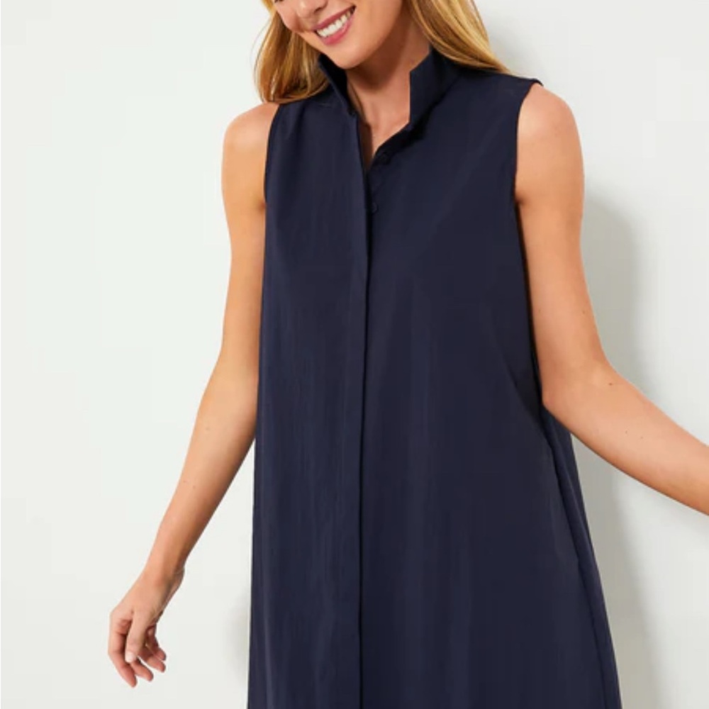 Tuckernuck Navy Sleeveless Charlie Dress Sz Small NWT